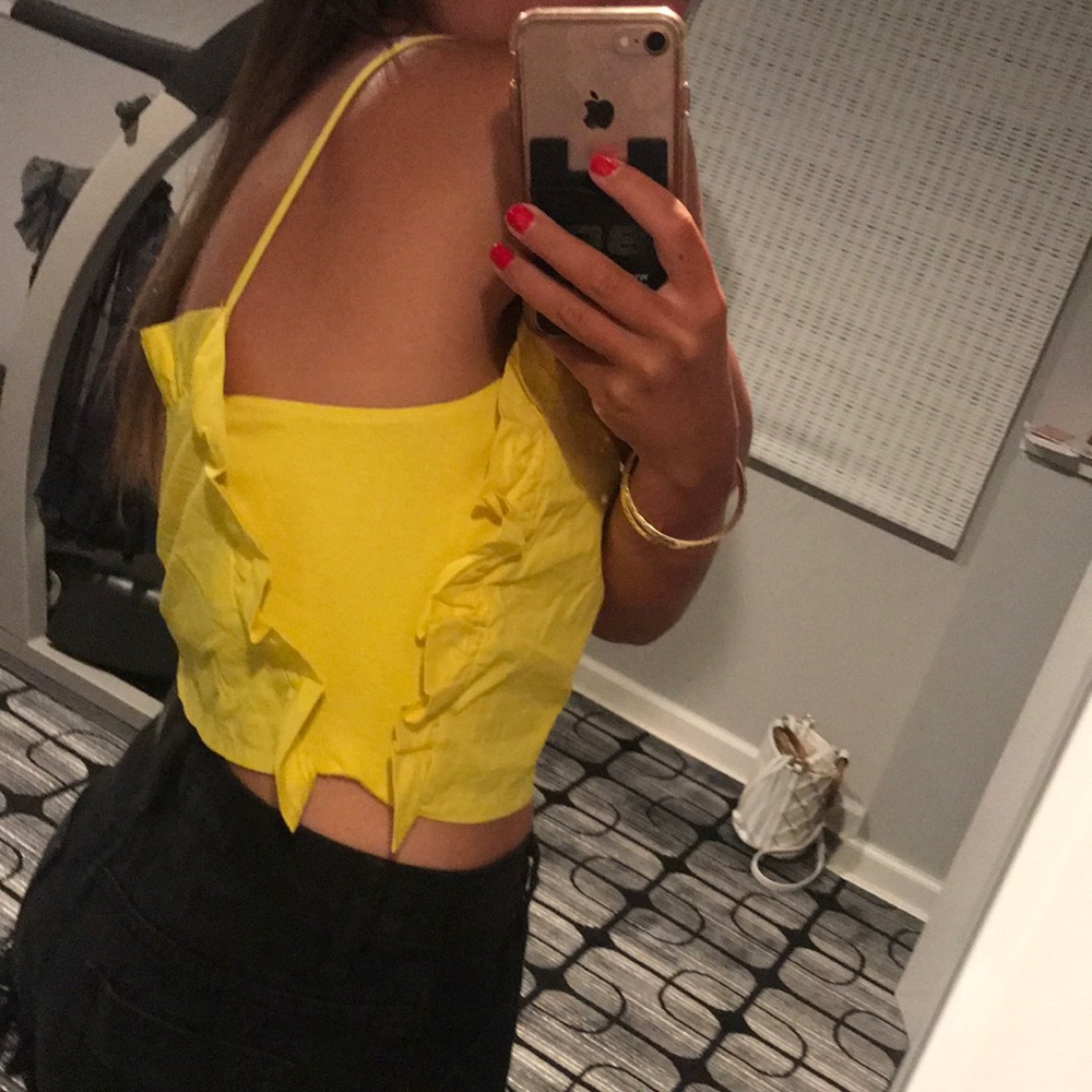 Yellow cami top - Picture 4 of 5